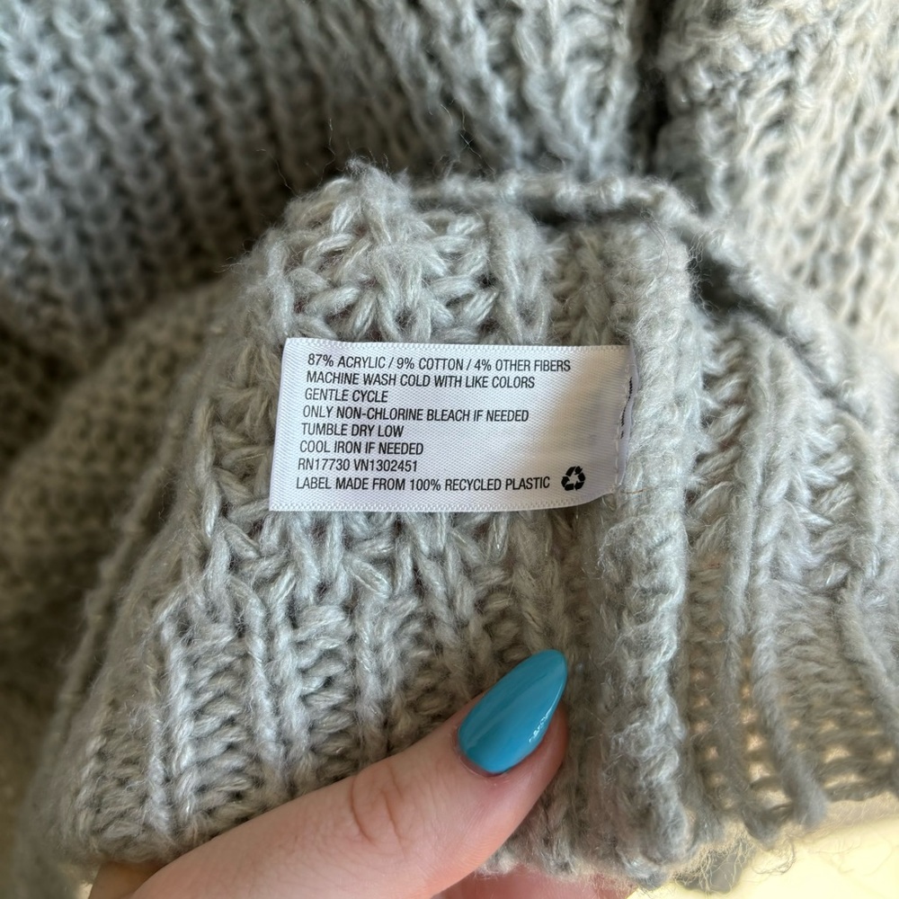 Universal Thread | Light Blue Knit Sweater - Picture 7 of 8